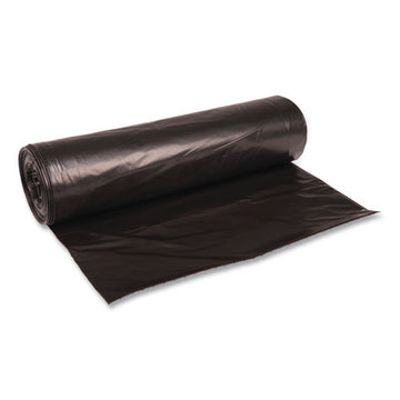 Boardwalk® Low Density Repro Can Liners, 56 Gal, 1.6 Mil, 43" X 47", Black, 10 Bags-roll, 10 Rolls-carton freeshipping - TVN Wholesale